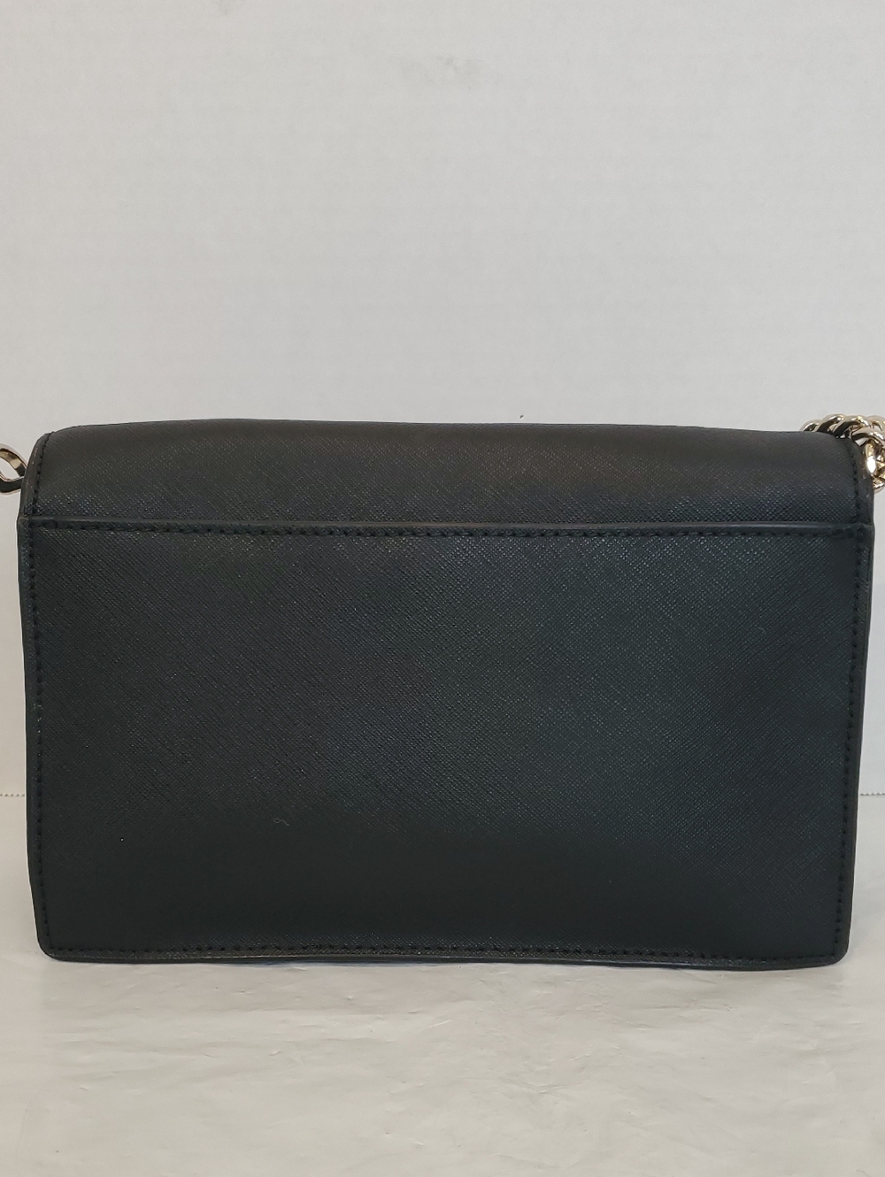 kate spade Black Leather Crossbody with Gold Chain - Picture 3 of 6